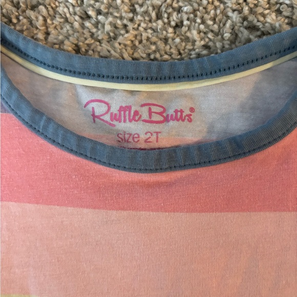 Ruffle Butts Rainbow Dress 2T - Picture 2 of 4